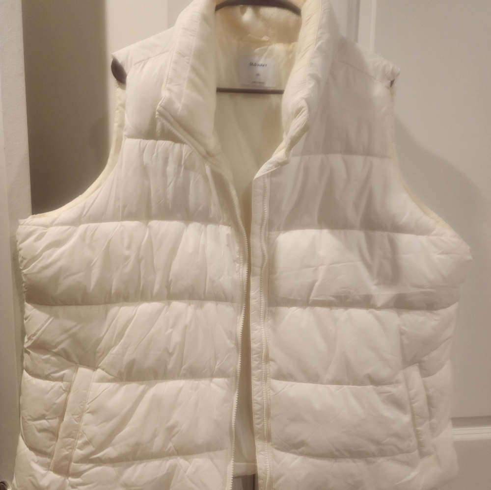 Ladies puffer vest Plus size